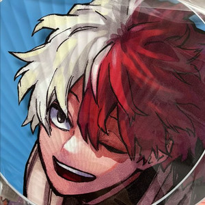 나의 히어로 아카데미아 토도로키 우치와 부채