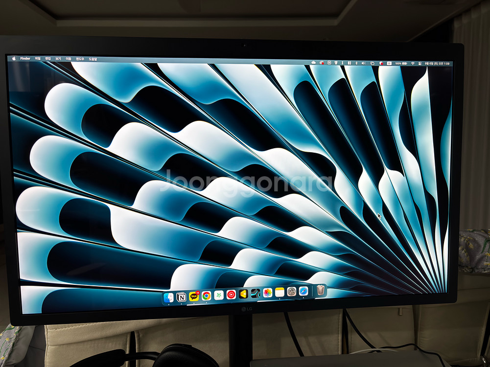 LG 울트라파인 5k 27인치--1