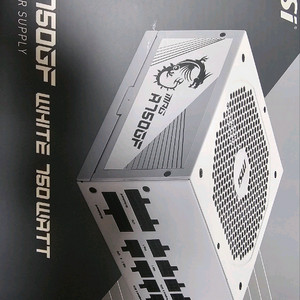 MSI A750GF white 파워