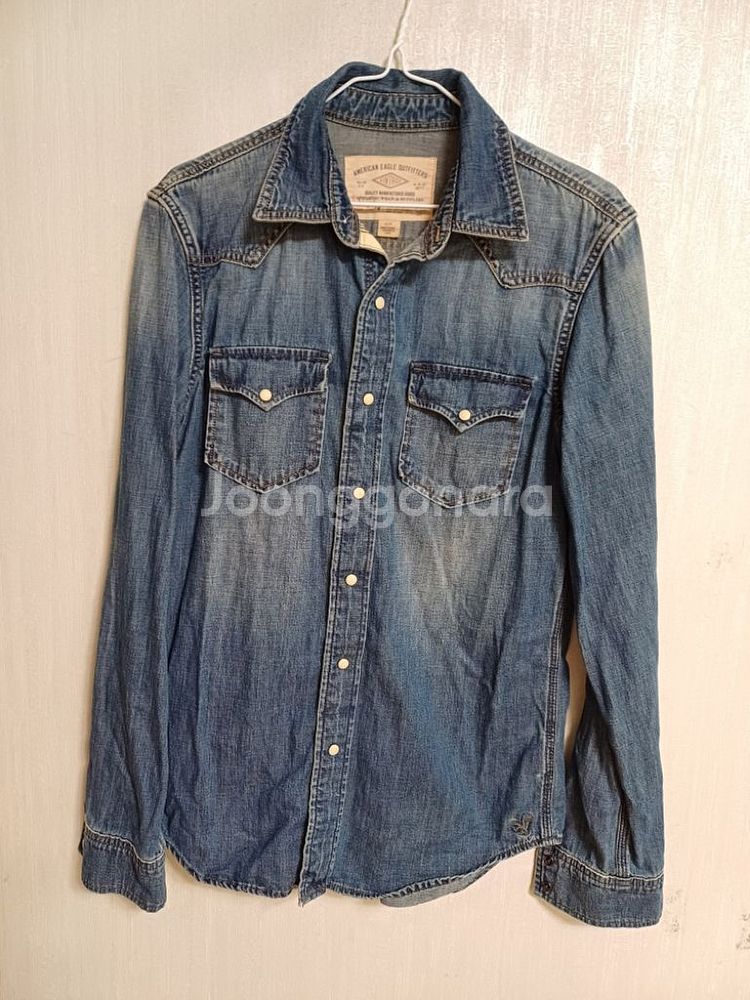 여성 아메리칸이글 데님 청남방 (95)--0