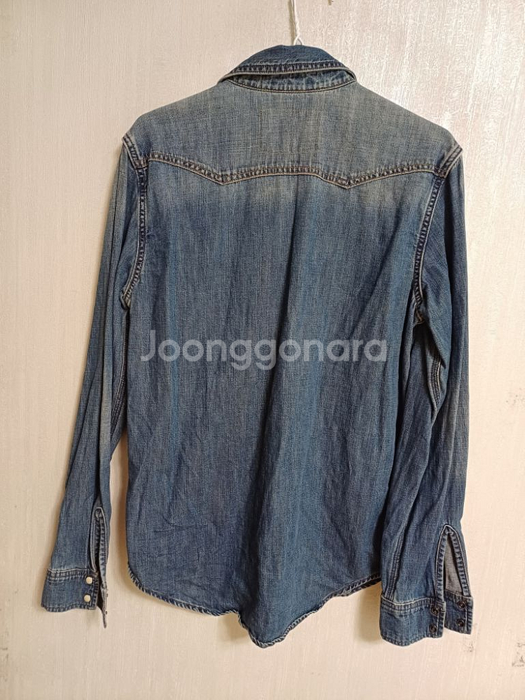 여성 아메리칸이글 데님 청남방 (95)--6