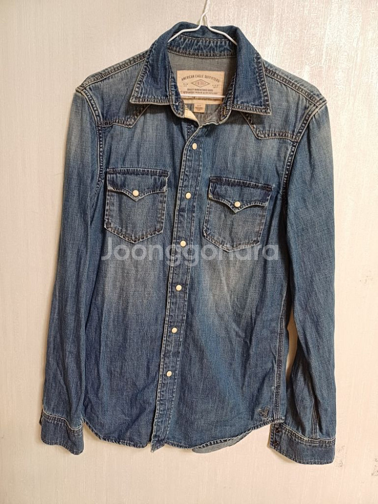여성 아메리칸이글 데님 청남방 (95)--7