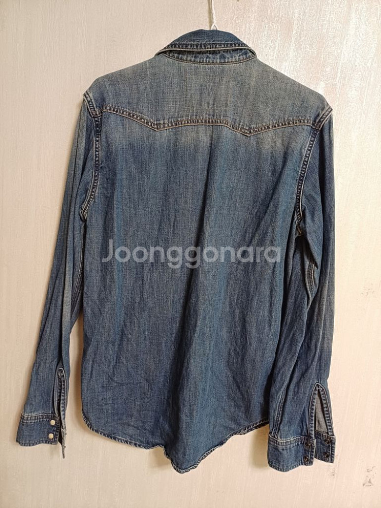 여성 아메리칸이글 데님 청남방 (95)--8