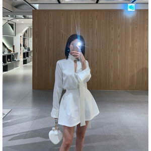 실크블라우스