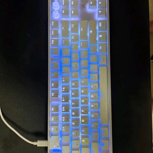 커세어 K70 PRO TKL 화이트자석축