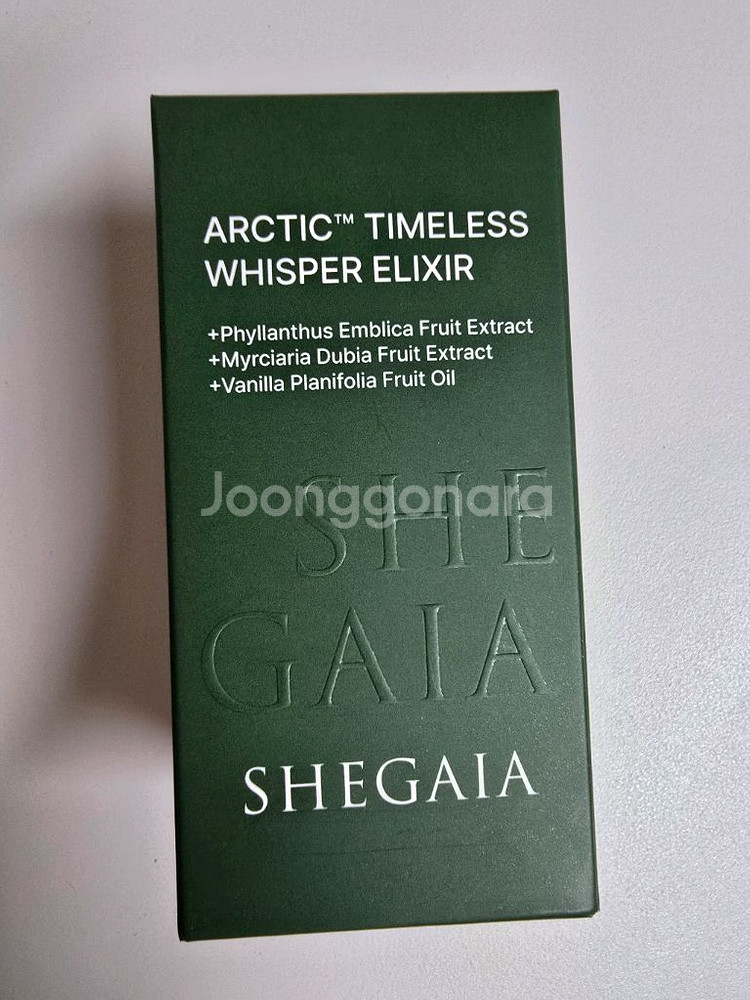 쉬가이아 극지 타임리스 위스퍼 엘릭시어 오일 새상품--1