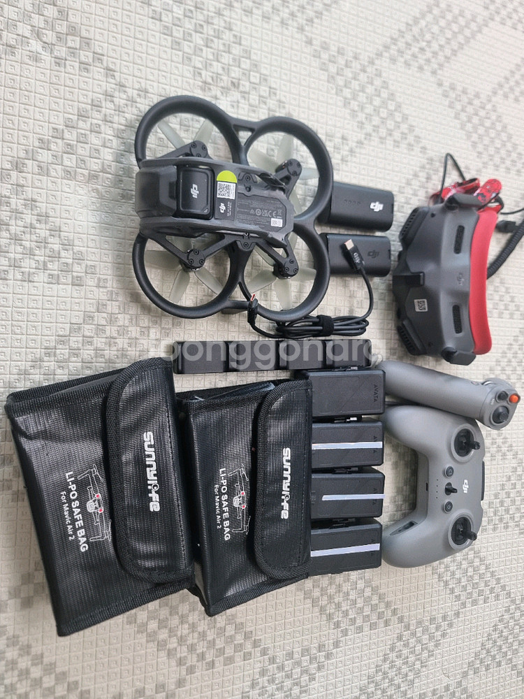 DJI Avata 드론 풀세트 판매합니다.--0