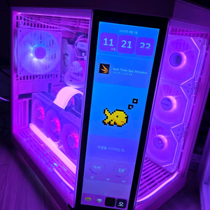 9800x3d 5080 Y70 핑크 어항본체(신품)