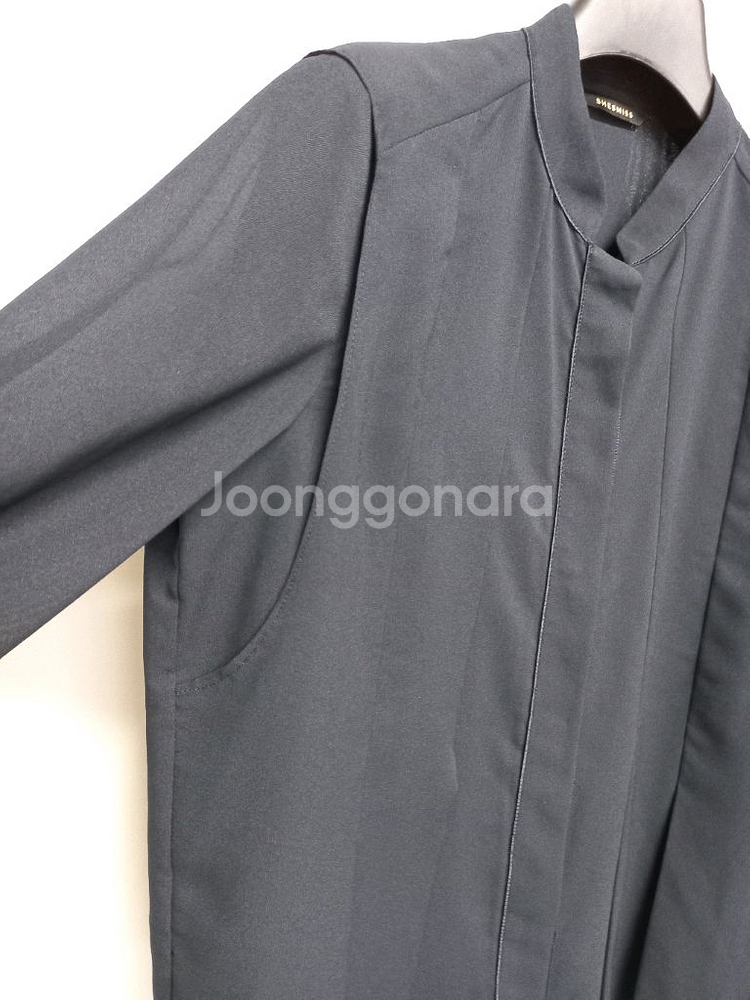 쉬즈미스 춘추 쉬폰 긴판 블라우스 66.77--4