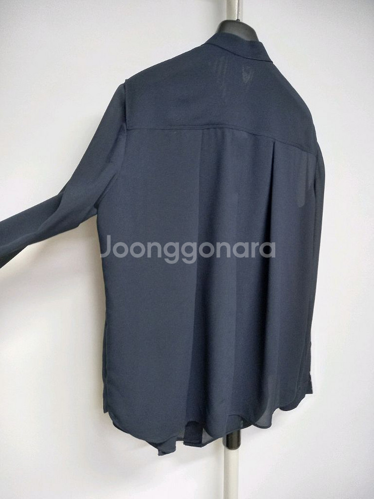 쉬즈미스 춘추 쉬폰 긴판 블라우스 66.77--6