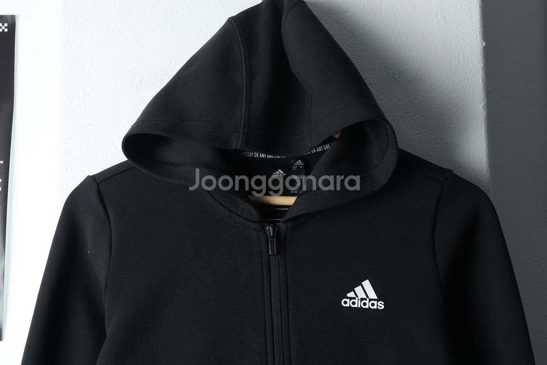 (F) 아디다스 후드집업 아동 키즈 삼선--2