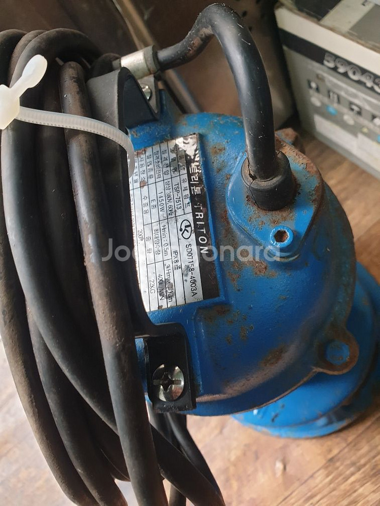 유체펌프 TSP-7513 오수펌프 1마력 삼상380V--2
