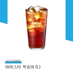 이디야커피 오늘까지!! 복숭아티 기프티콘 싸게 팔아요!