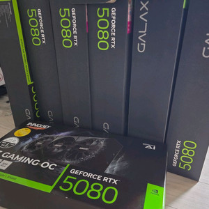RTX5080 갤럭시 OC 국내정품 미개봉