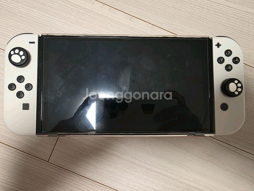닌텐도 스위치 OLED 화이트 +게임1(우체국택포)--2