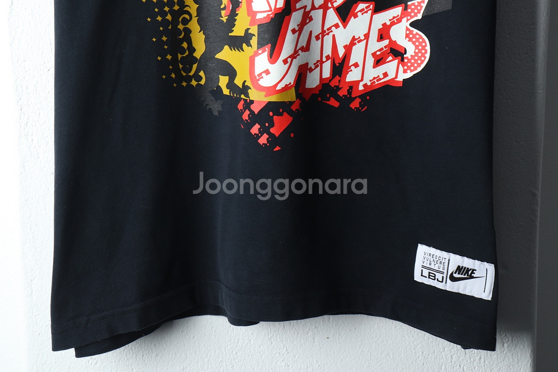 (L-XL) 나이키 반팔 티셔츠 르브론제임스 한정판--3