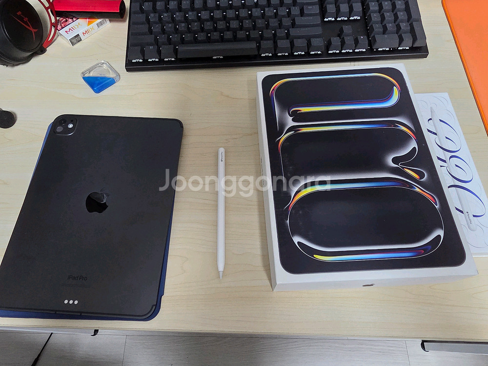 아이패드 프로 M4 11인치 256GB 셀룰러 블랙--0