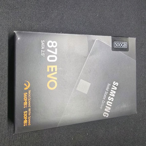 SSD 삼성 870 EVO 500G 단순개봉