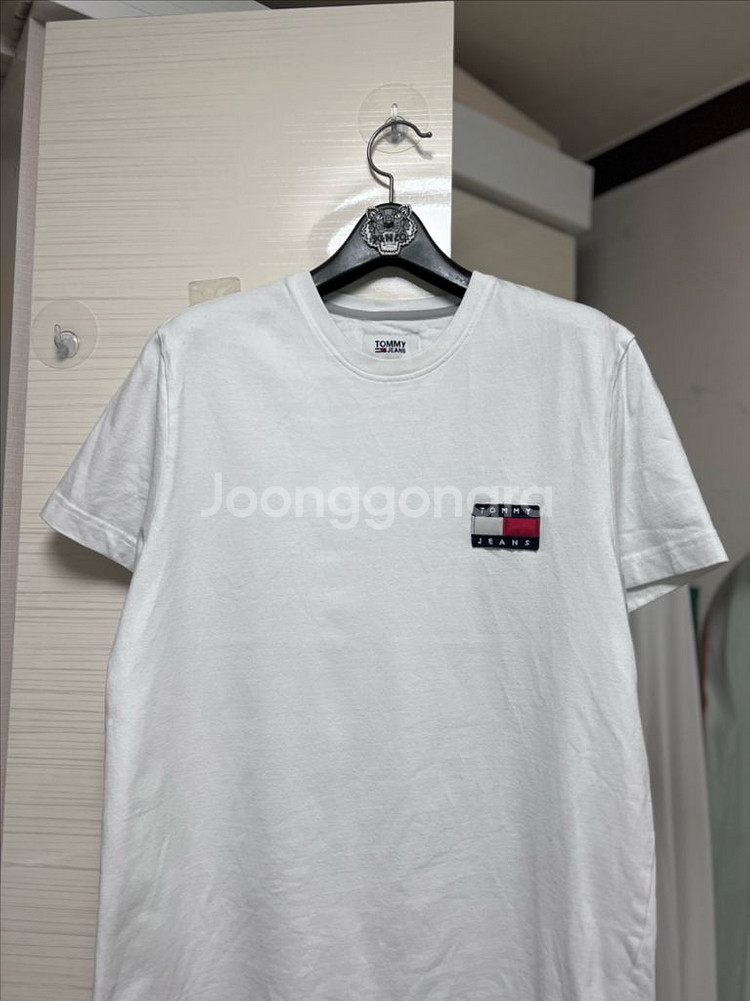 타미힐피거 타미진스 빅로고 초고퀄 면 반팔티--3