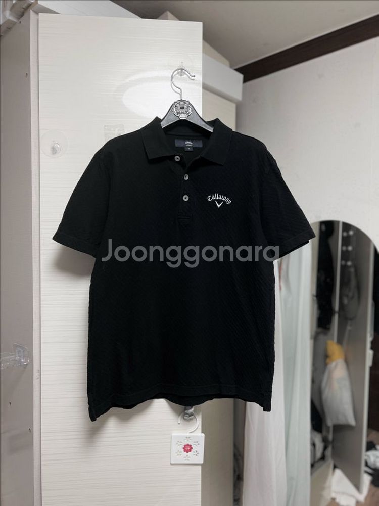 남녀공용 캘러웨이 골프 반팔 카라티--0