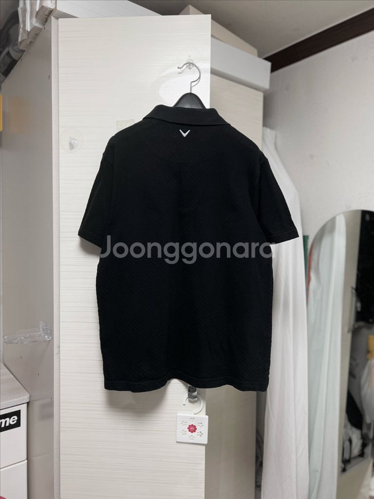 남녀공용 캘러웨이 골프 반팔 카라티--3
