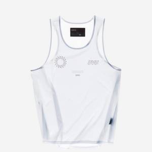 Uvu 러닝베스트 화이트 M