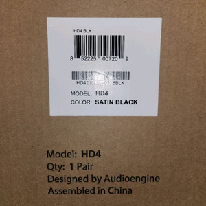 오디오엔진 HD4 SATIN BLACK