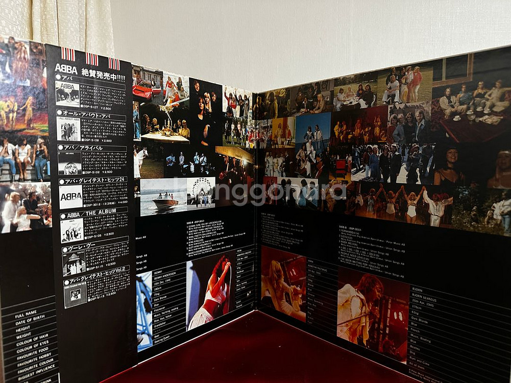 (민트급알판)ABBAs Greatest Hits lp--2