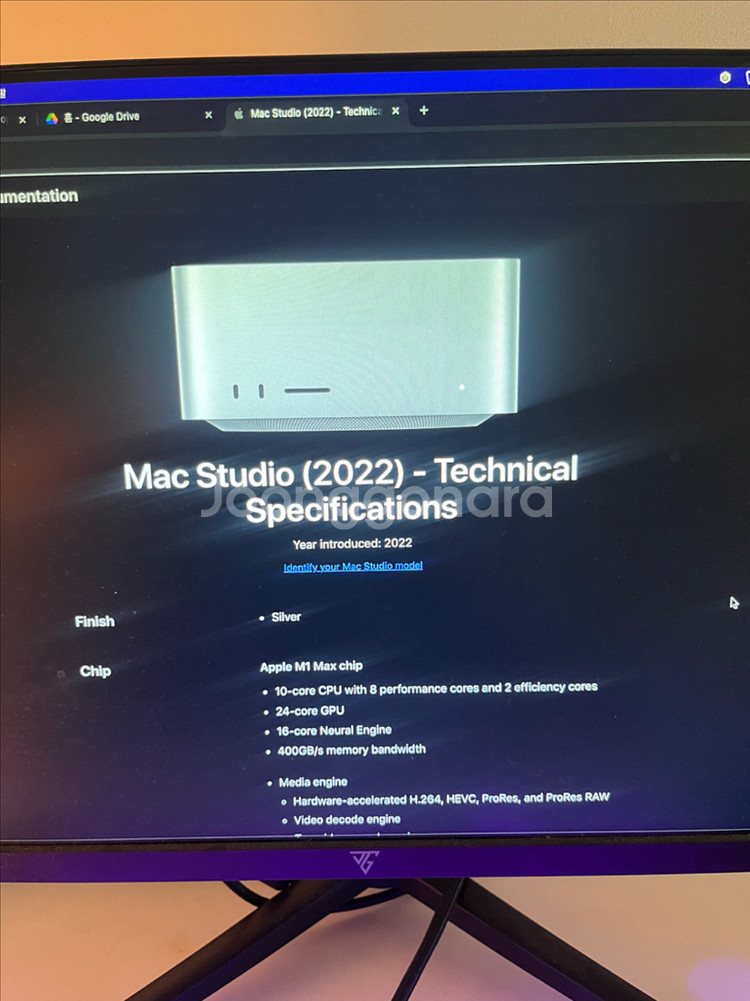 애플 맥 스튜디오 M1 Max / 32GB / 2022--8