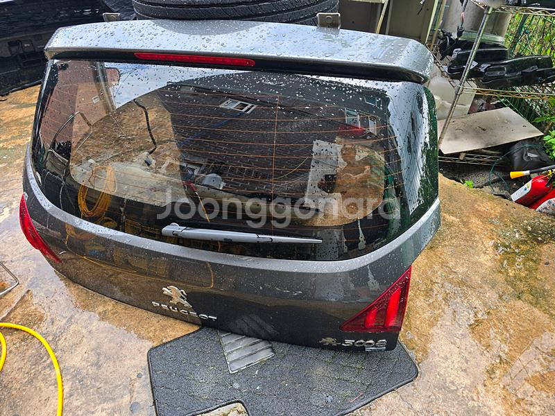 푸조3008 트렁크 도어 백도어--0