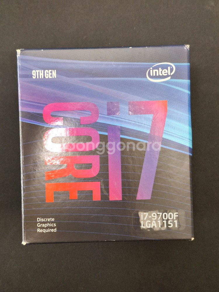 i7 9700f CPU 판매--0