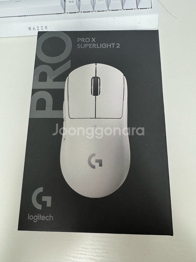 로지텍 지슈라2 화이트 pro x superlight2--0