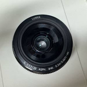 파나소닉 20mm 1.7 신형 + 아크레스트2 필터