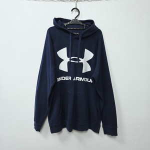 [언더아머] 남성 프린팅 기모 후드티 USA XL
