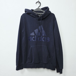 [ADIDAS] 여성 프린팅 기모 후드티 L