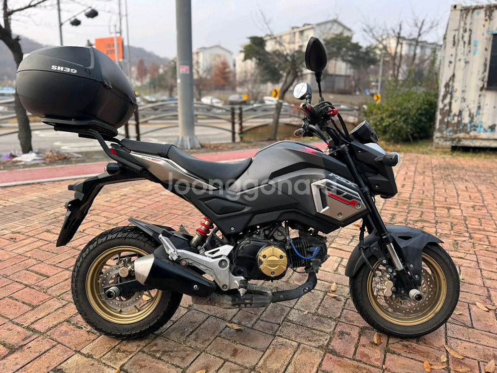 혼다 msx125 sf abs 17년 짧은키로수 팝니다--1
