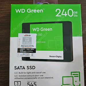 WD Green 240GB 새제품