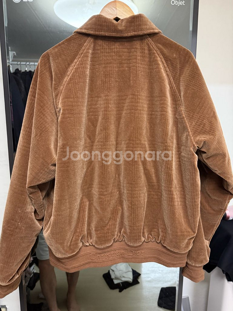 디올 23fw 브라운 블루종 봄버 자켓 52(105)--1