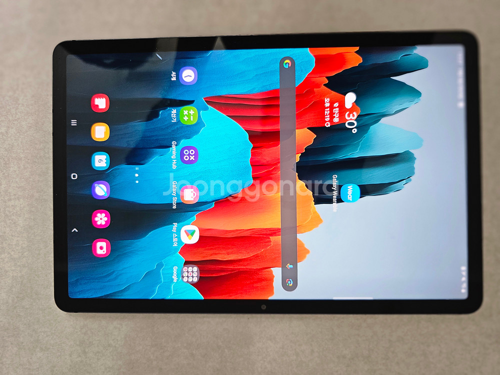 갤럭시 탭s7 플러스 미스틱 블랙 wifi 128GB--6
