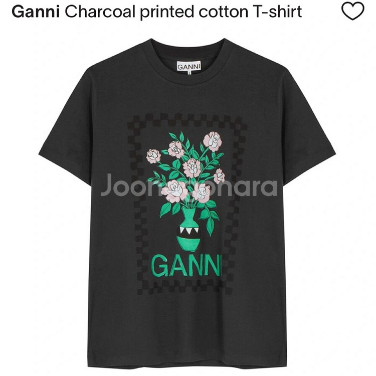 GANI 가니 프린트 반팔--0