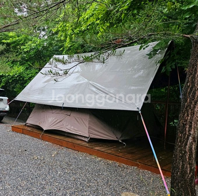 캠핑파이브 타프 및 홀리데이 슬라이드 폴대세트--2