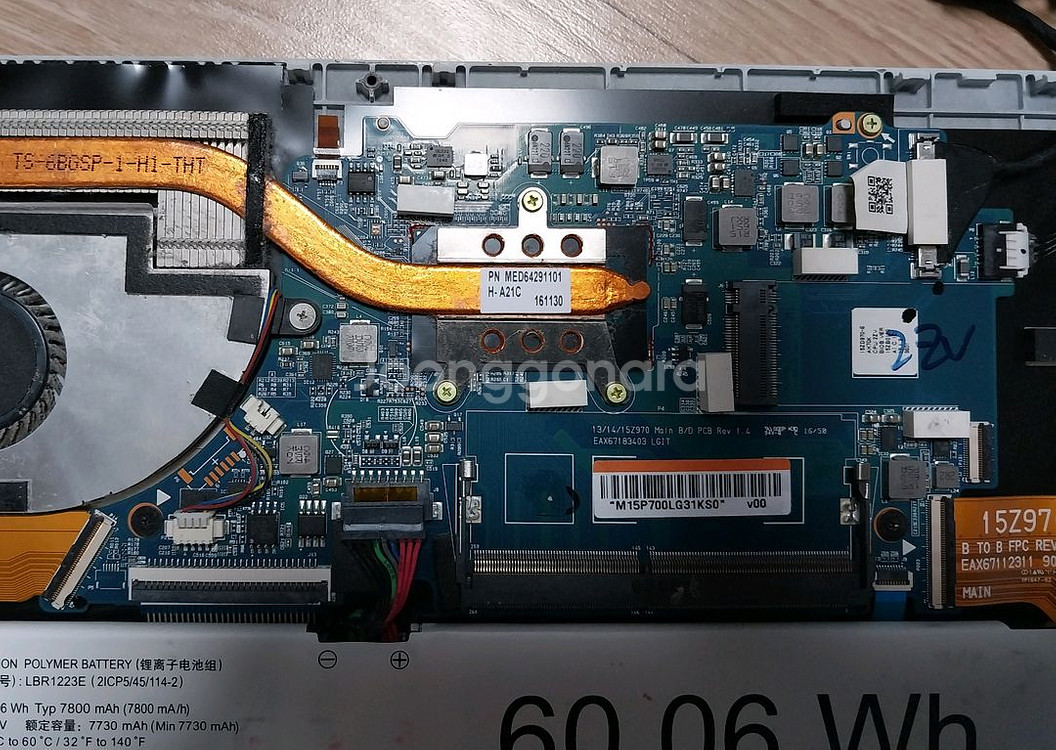 노트북부품용 15Z970 메인보드 부품용--1