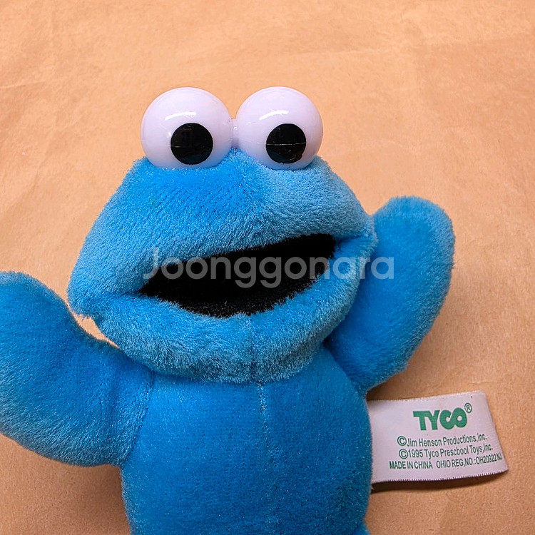 쿠키몬스터 빈티지 tyco 정품인형.--1