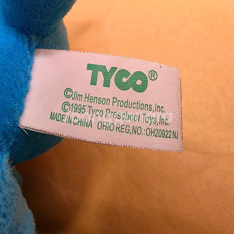 쿠키몬스터 빈티지 tyco 정품인형.--2