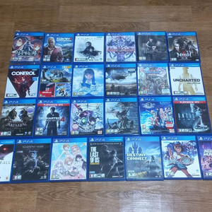 PS4 중고게임 CD 여러개 한글팜 플스4 ps5 플스
