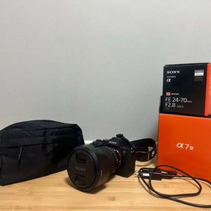 개별판매가능Sony A7M4+Sony 24-70gm2