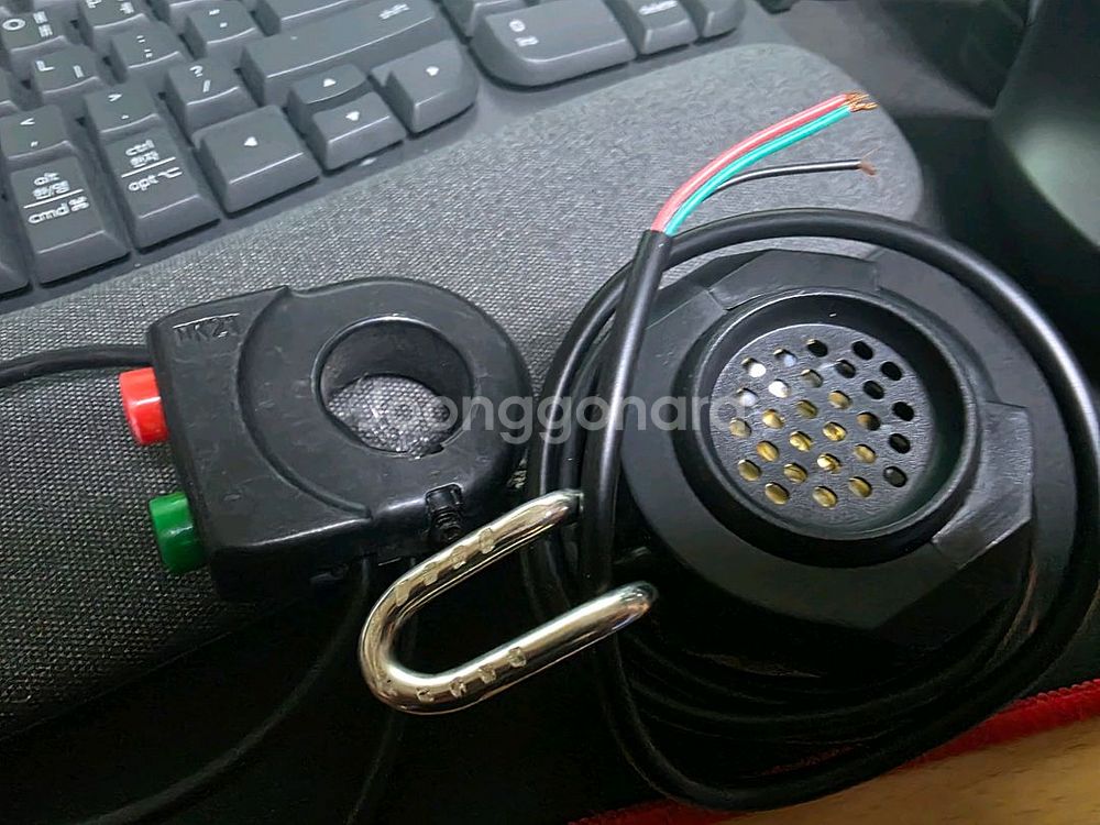 자전거 LED 헤드라이트 +전자혼--0