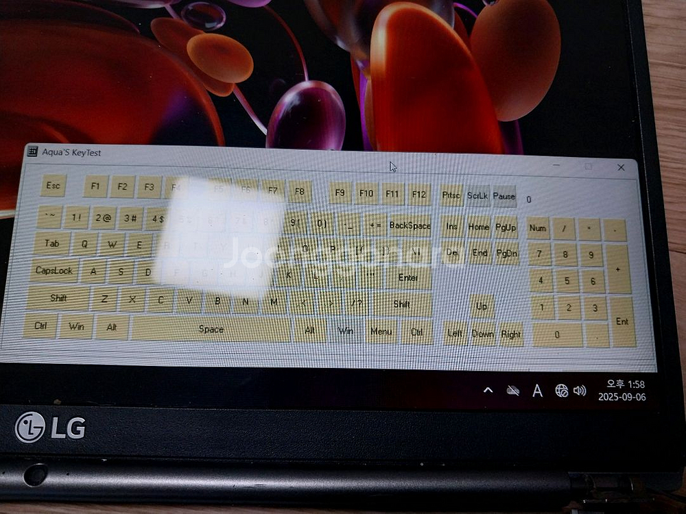 노트북부품용 15Z970 키보드 정상--1