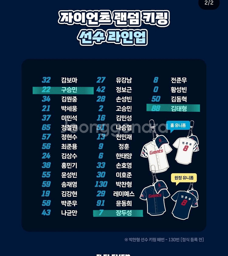 롯데 자이언츠 빼빼로 가나 초콜릿 기획 키링 (수정)--0