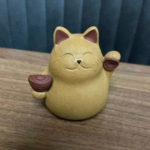 럭키 고양이 다기 차총